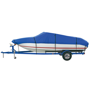 Dallas Manufacturing Co. Polyester Boat Cover B 14'-16' V-Hull Tri-Hull Runabouts & Alum. Bass Boats - Beam Width to 90&quot;