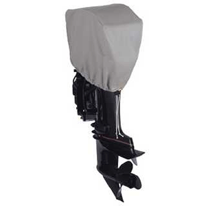 Dallas Manufacturing Co. Motor Hood Polyester Cover 1 - 2.5 hp - 10 hp, 4 Strokes Or 2 Strokes Up To 25 hp