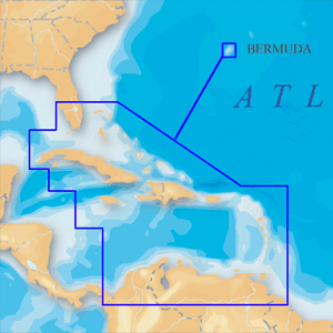 Navionics Platinum Caribbean and Bermuda on CF