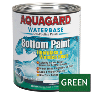 Aquagard Waterbased Anti-Fouling Bottom Paint - 1Qt - Green