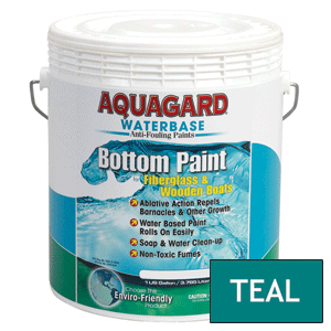 Aquagard Waterbased Anti-Fouling Bottom Paint - 1Gal - Teal