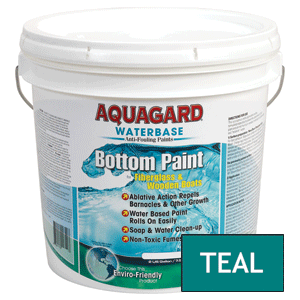 Aquagard Waterbased Anti-Fouling Bottom Paint - 2Gal - Teal