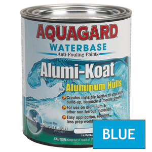Aquagard II Alumi-Koat Anti-Fouling Waterbased - 1Qt - Blue