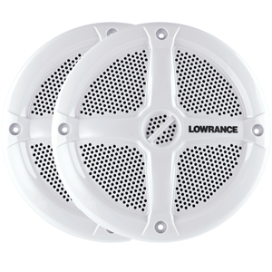 Lowrance 6.5&quot; 200W Speakers f/ SonicHub - (Pair) White