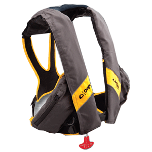 Onyx A/M 24 Deluxe Automatic - Manual Inflatable Life Jacket Carbon/Yellow