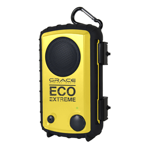 Grace Digital Eco Extreme Waterproof MP3 Speaker Case - Yellow