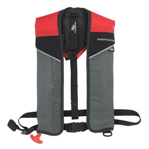 SOSpenders 1431 24G A/M Easy Repack Inflatable Vest - Red