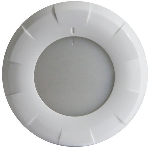 Lumitec Aurora LED Dome Light - White Finish - White Dimming [101077]