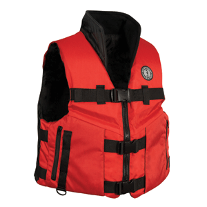 Mustang Accel 100 Fishing Vest - Red/Black - XXX-Large