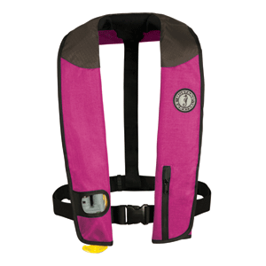 Mustang Deluxe Adult Inflatable - Automatic - Universal - Pink/Black/Carbon