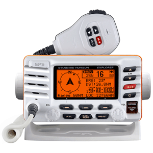 Standard Horizon Explorer GX1700W GPS Fixed Mount VHF - White