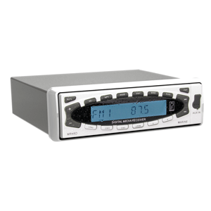 PolyPlanar MR45D AM/FM/Sirius Ready Stereo - No CD - White