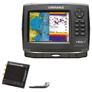 Lowrance HDS-7 Gen2 Insight USA Bundle w/LSS-2, 83/200 kHz & LSS-2 Transducer