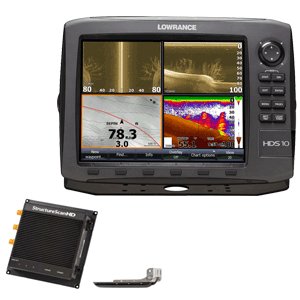 Lowrance HDS-10 Gen2 Insight USA w/LSS-2, 83/200 kHz & LSS-2 Transducer
