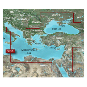 Garmin VEU717L East Mediterranean & Black Sea