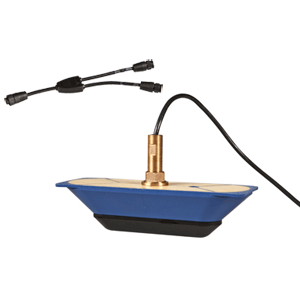 Navico StructureScan&reg; HD Bronze Thru-Hull Transducer - Pair w/Y Cable