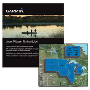Garmin Upper Midwest Fishing Guide - microSD/SD