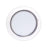 Beckson 6" Clear Center Pry-Out Deck Plate - White [DP61-W-C]
