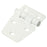Whitecap Shortside Door Hinge - White Nylon - 1-3/8" x 2-1/4" [S-3033]