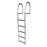 Dock Edge Fixed Eco - Weld Free Aluminum 5-Step Dock Ladder [2075-F]