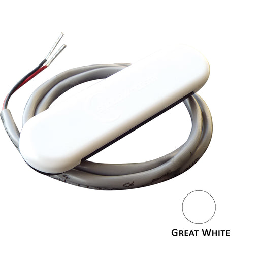 Shadow-Caster Courtesy Light w/2' Lead Wire - White ABS Cover - Great White - 4-Pack [SCM-CL-GW-4PACK]