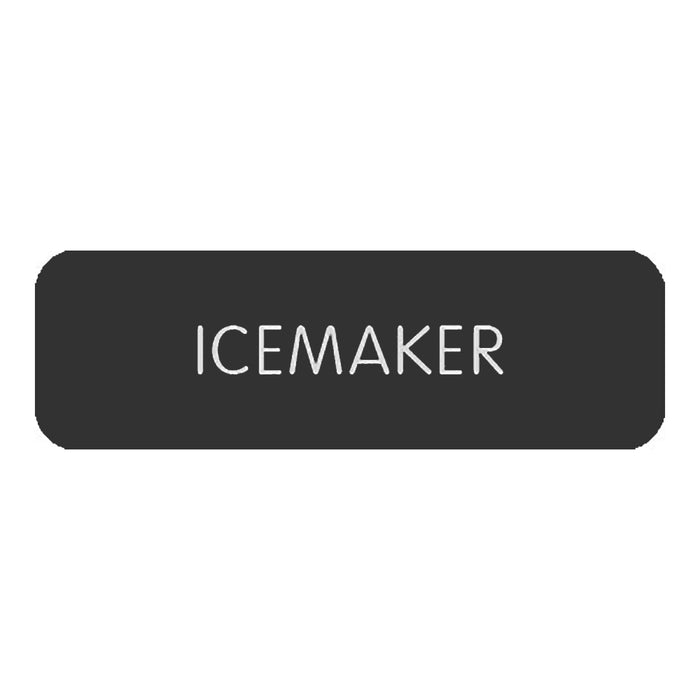 Blue SeaLarge Format Label - "Icemaker" [8063-0275]