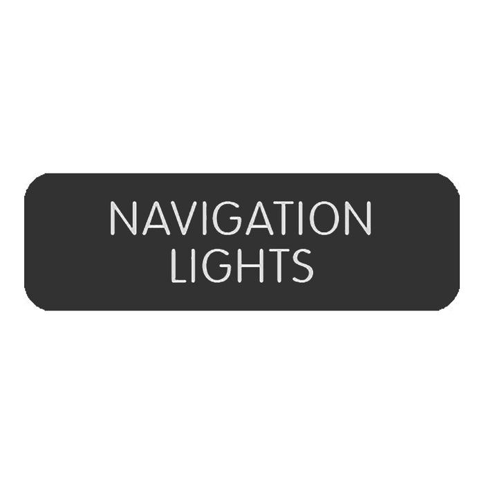 Blue SeaLarge Format Label - "Navigation Lights" [8063-0327]