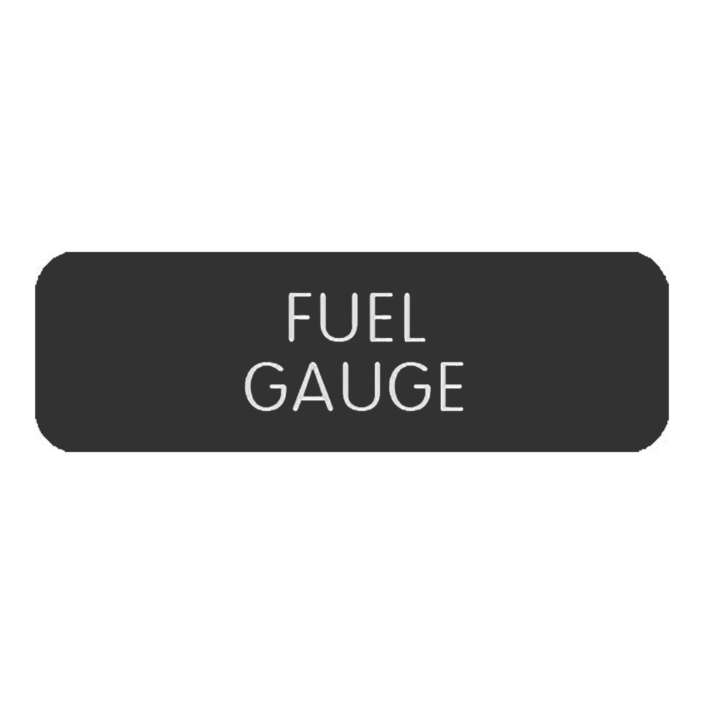 Blue SeaLarge Format Label - "Fuel Gauge" [8063-0561]