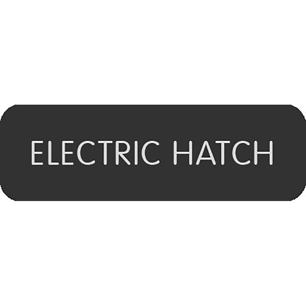 Blue Sea Large Format Label - "Electric Hatch" [8063-0147]