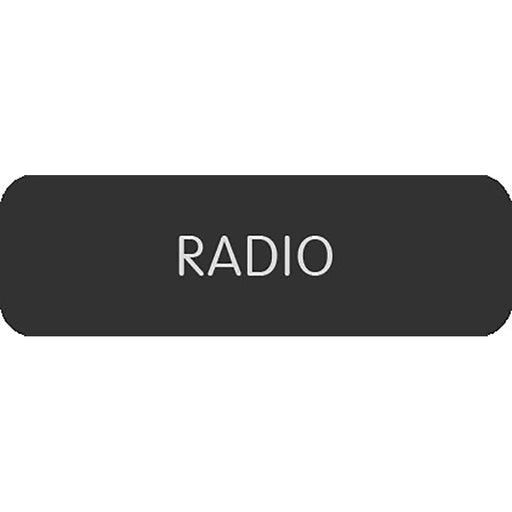 Blue Sea Large Format Label - "Radio" [8063-0351]