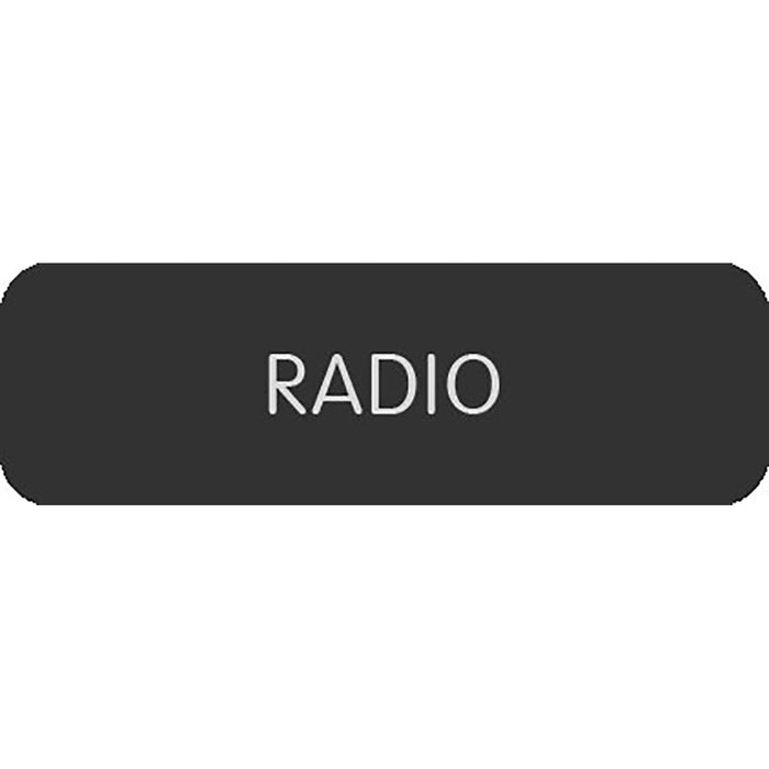 Blue Sea Large Format Label - "Radio" [8063-0351]