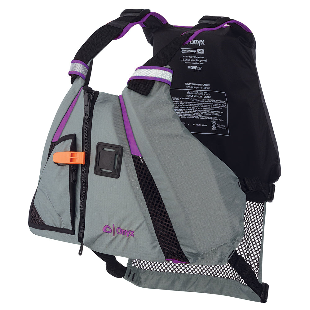 Onyx MoveVent Dynamic Paddle Sports Vest - Purple/Grey - XL/2XL [122200-600-060-18]