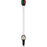 Attwood LightArmor Bi-Color Navigation Pole Light w/Task Light - Straight - 10" [NV6LC2-10-7]