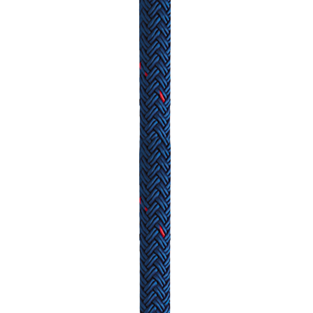 New England Ropes 5/8" Double Braid Dock Line - Blue w/Tracer - 50 [C5053-20-00050]