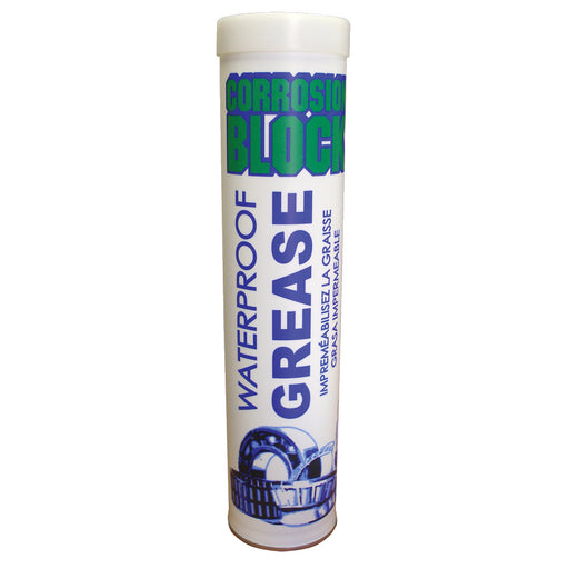 Corrosion Block High Performance Waterproof Grease - 14oz Cartridge - Non-Hazmat, Non-Flammable  Non-Toxic *Case of 10* [25014CASE]