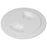 Sea-Dog Quarter-Turn Smooth Deck Plate w/Internal Collar - White - 4" [336340-1]