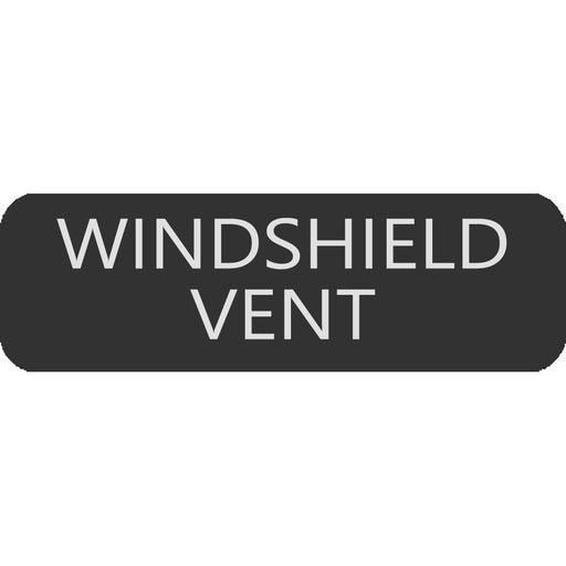 Blue Sea 8063-0522 Large Format Windshield Vent Label [8063-0522]