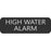 Blue Sea 8063-0264 Large Format High Water Alarm Label [8063-0264]