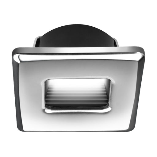 i2Systems Ember E1150Z Snap-In - Polished Chrome - Square - Warm White Light [E1150Z-12CAB]