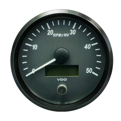 VDO SingleViu 100mm (4") Tachometer - 5000 RPM [A2C3832790030]