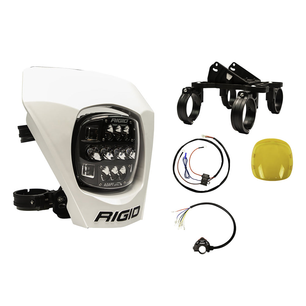 RIGID Industries Adapt XE Extreme Enduro LED Moto Kit - White [300417]