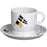 Marine Business Melamine Tea Cup  Plate Breakfast Set - REGATA - Set of 6 [12005C]