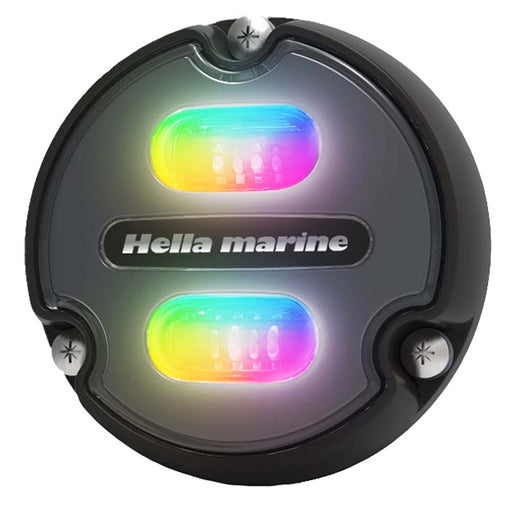 Hella Marine Apelo A1 RGB Underwater Light - 1800 Lumens - Black Housing - Charcoal Lens [016146-001]