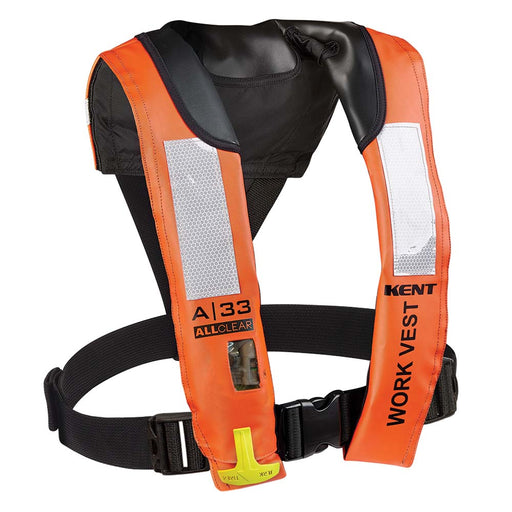 Kent A-33 All Clear Auto Inflatable Work Vest [134402-200-004-21]