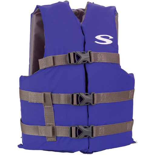 Stearns Youth Classic Vest Life Jacket - 50-90lbs - Blue/Grey [2159360]