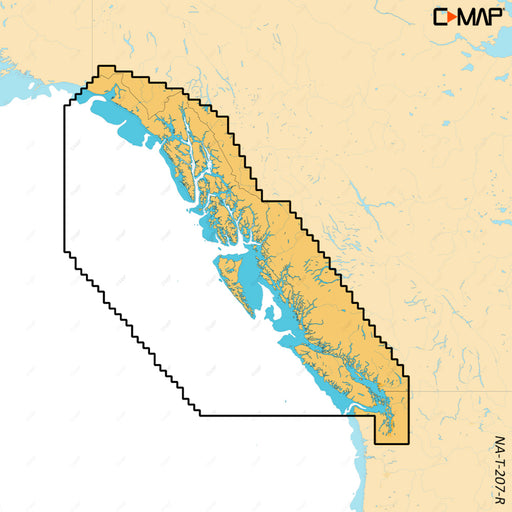 C-MAP REVEAL X - British Columbia  Puget Sound [M-NA-T-207-R-MS]