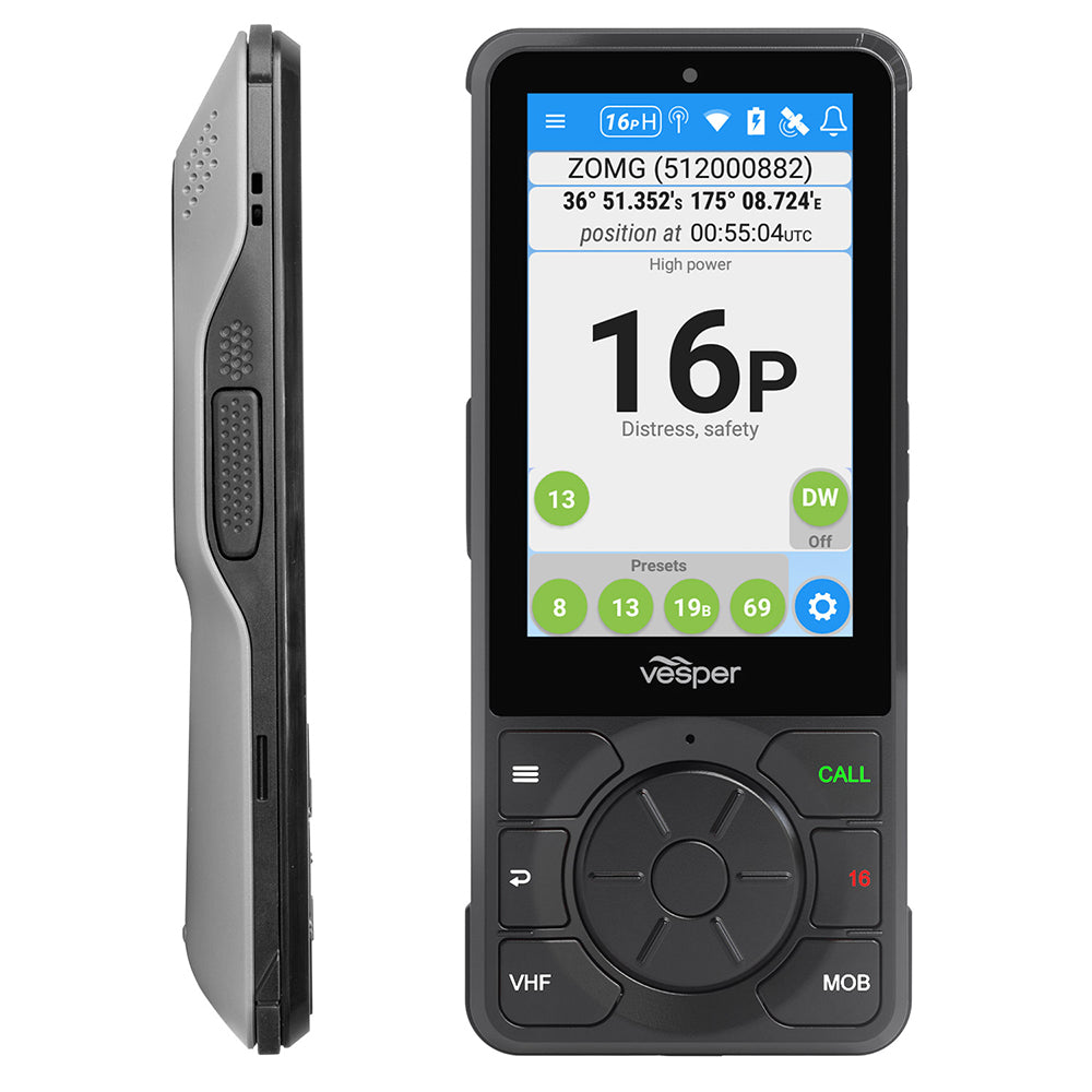 Vesper Cortex H1P Portable/Wireless/Rechargeable Handset w/Charging Cradle [010-02816-10]