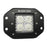 Black Oak 2" Flush Mount LED Pod Light - Flood Optics - Black Housing - Pro Series 3.0 [2F-FPOD10CR]
