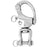 Wichard HR Snap Shackle With Clevis Pin Swivel - 120mm Length - 4-23/32" [02478]